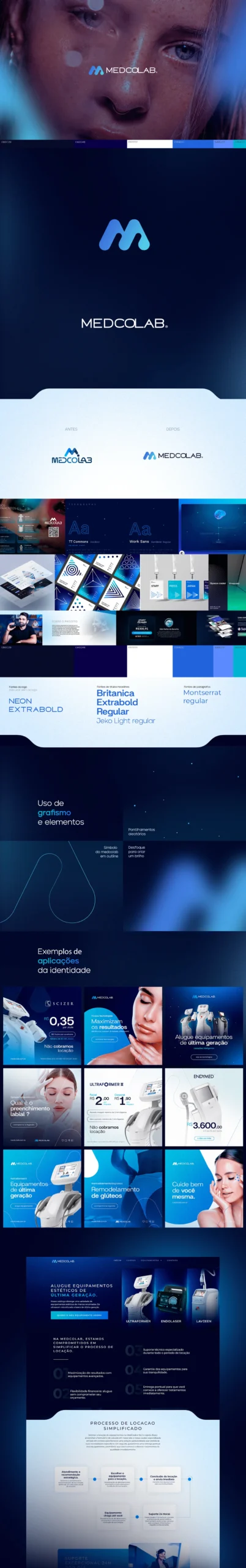 Medcolab | Branding & Landingpage