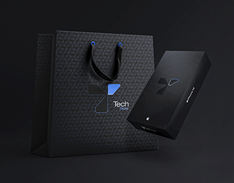 Tech Store | Branding & Embalagens