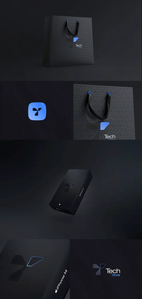 Tech Store | Branding & Embalagens