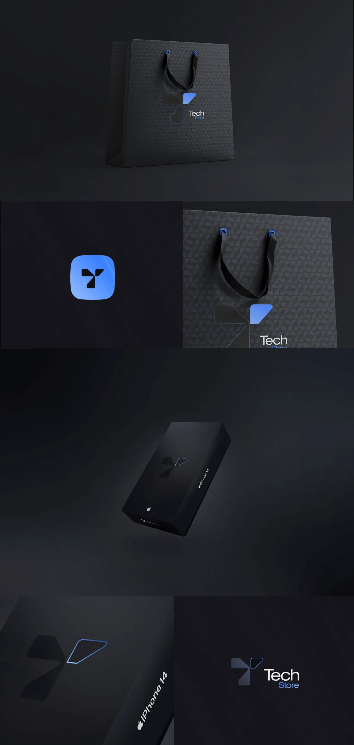 Tech Store | Branding & Embalagens